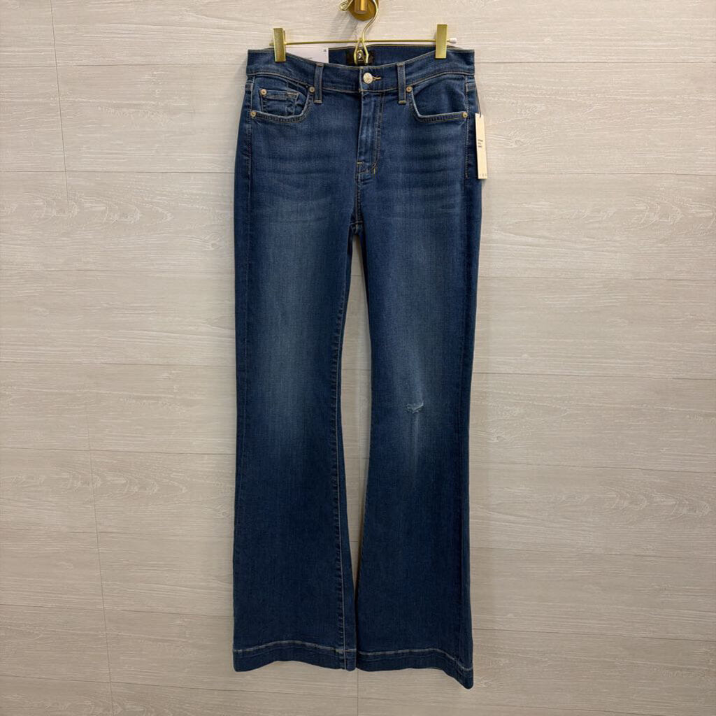 7 For All Mankind Medium Wash Original Trouser Jeans 28