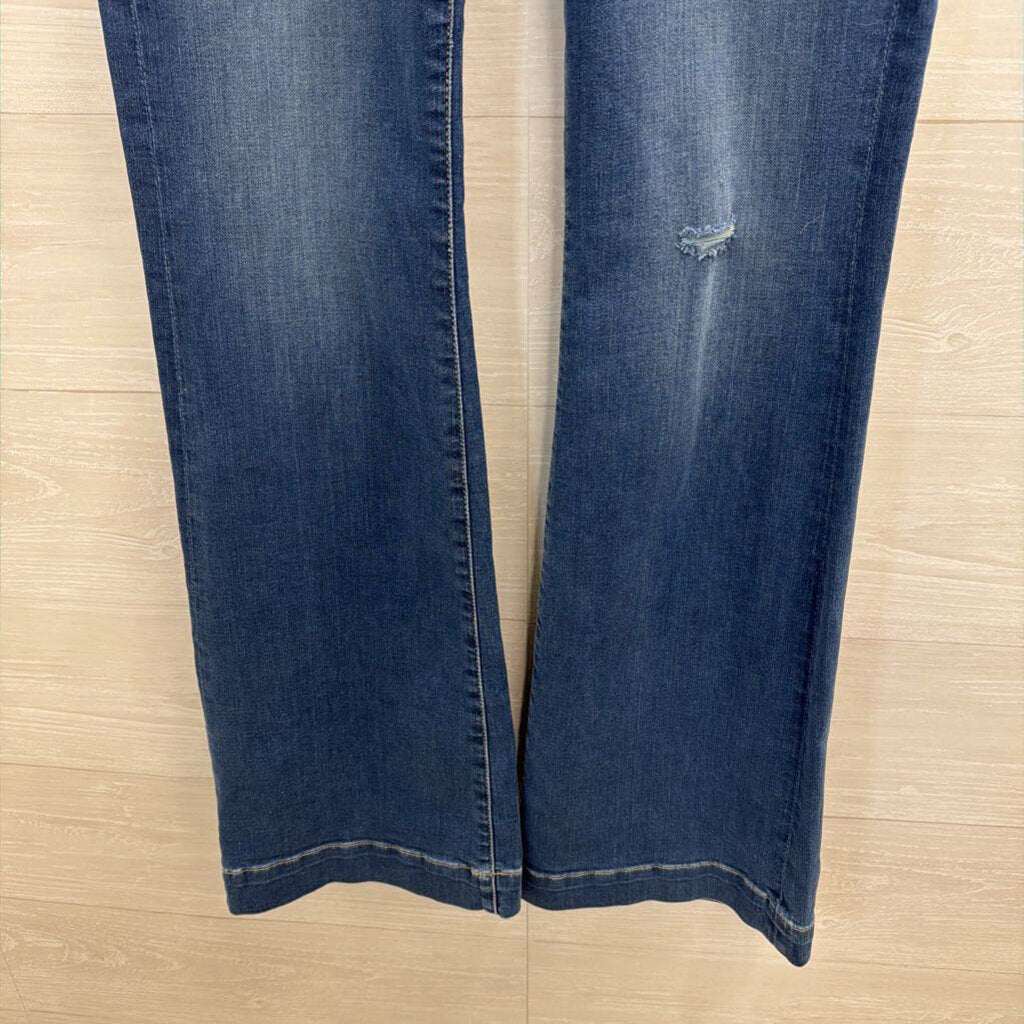 7 For All Mankind Medium Wash Original Trouser Jeans 28