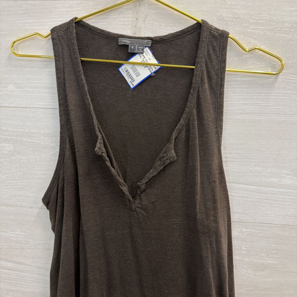 Vince Grey Tank Top Small