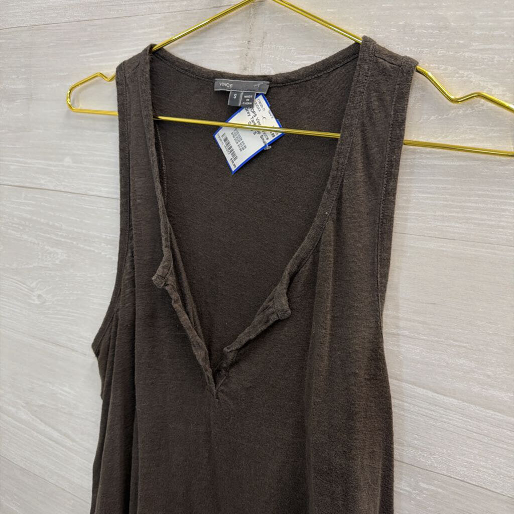 Vince Grey Tank Top Small
