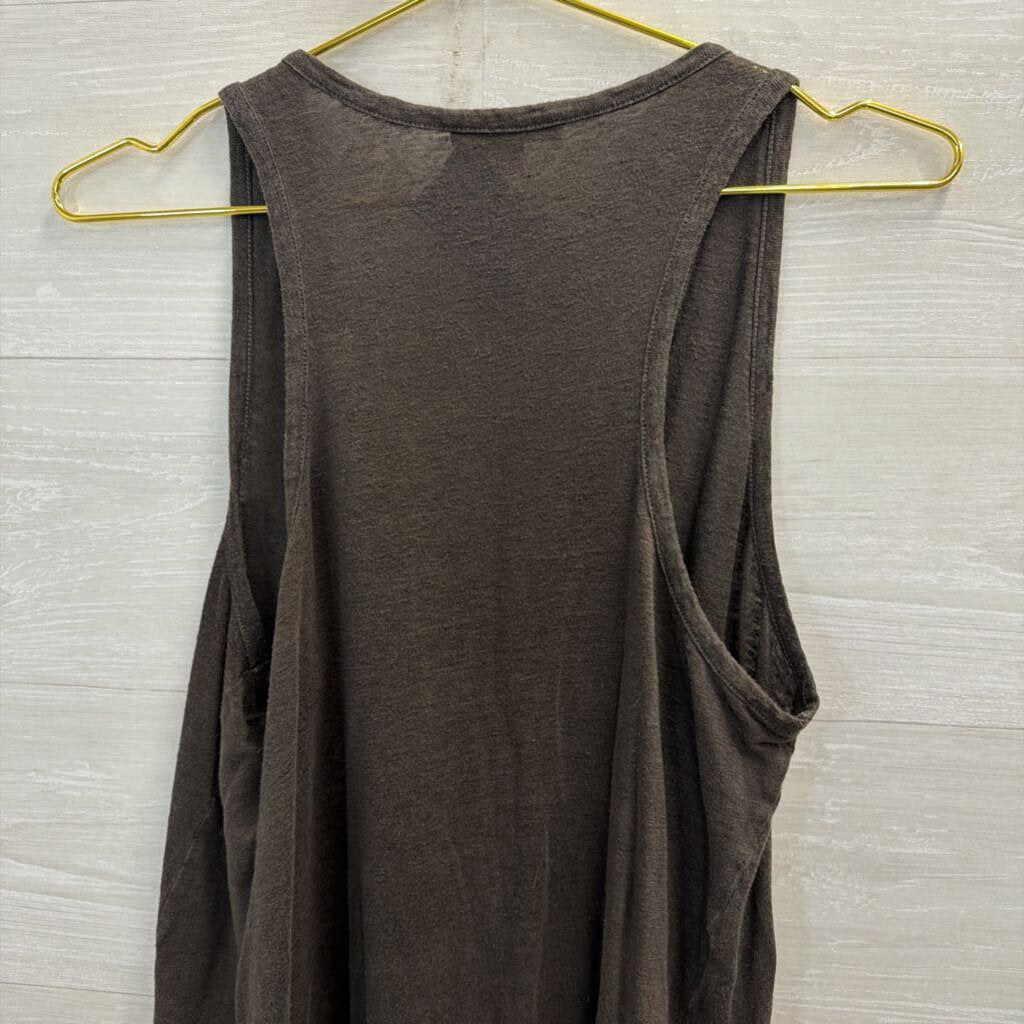 Vince Grey Tank Top Small