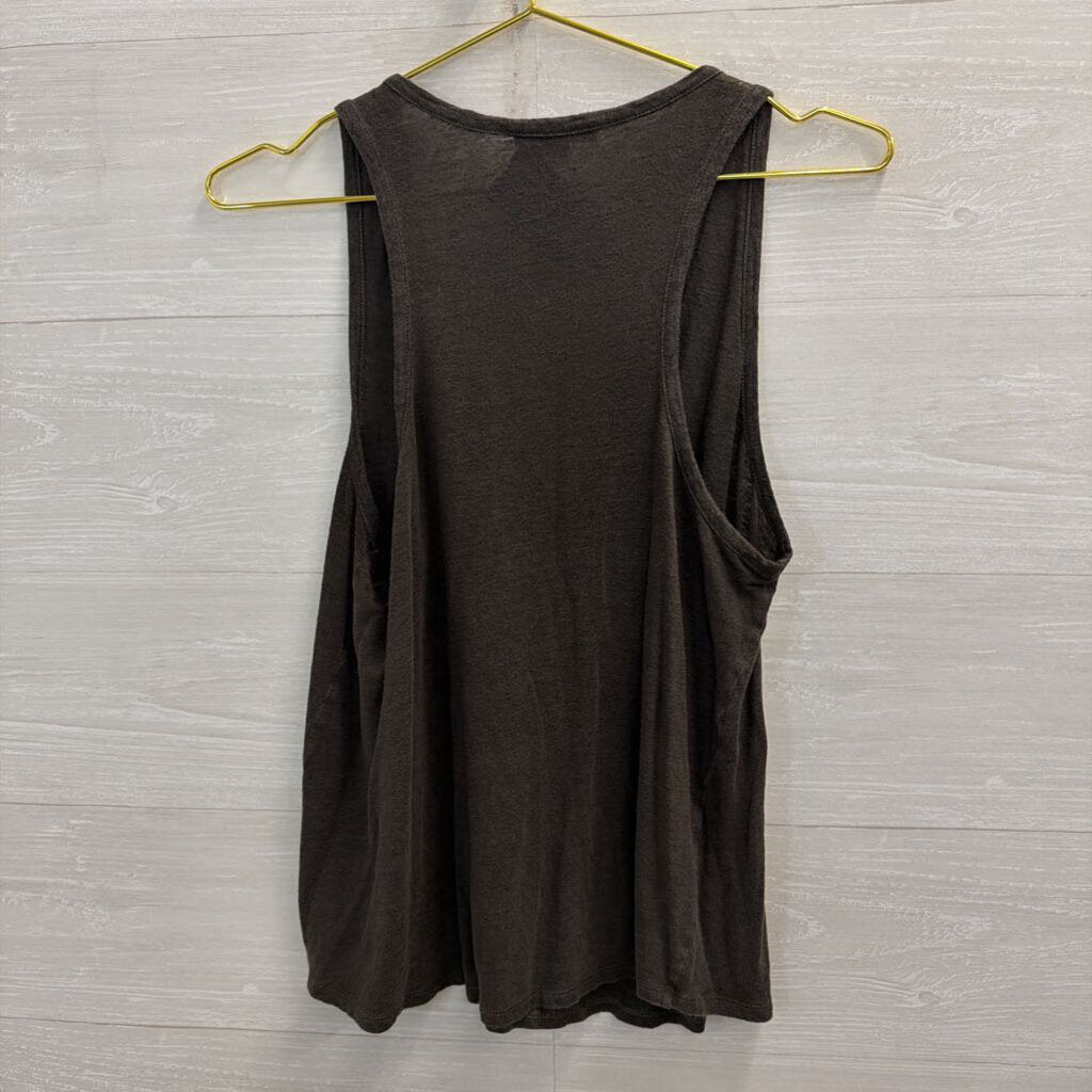 Vince Grey Tank Top Small