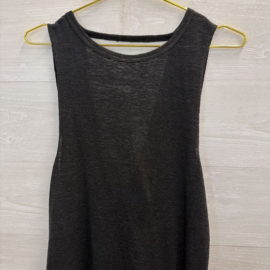 Billabong Grey Low Back Tank Top Small