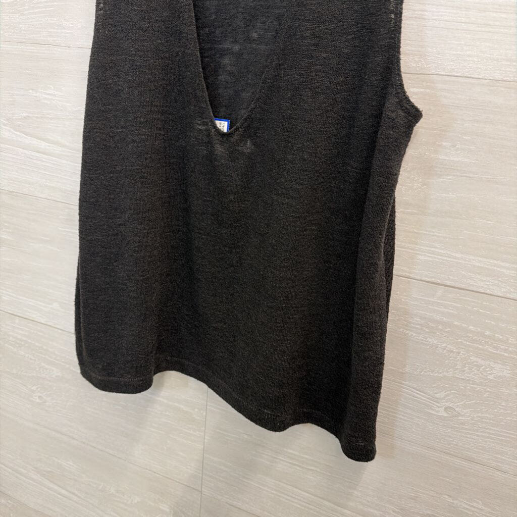 Billabong Grey Low Back Tank Top Small