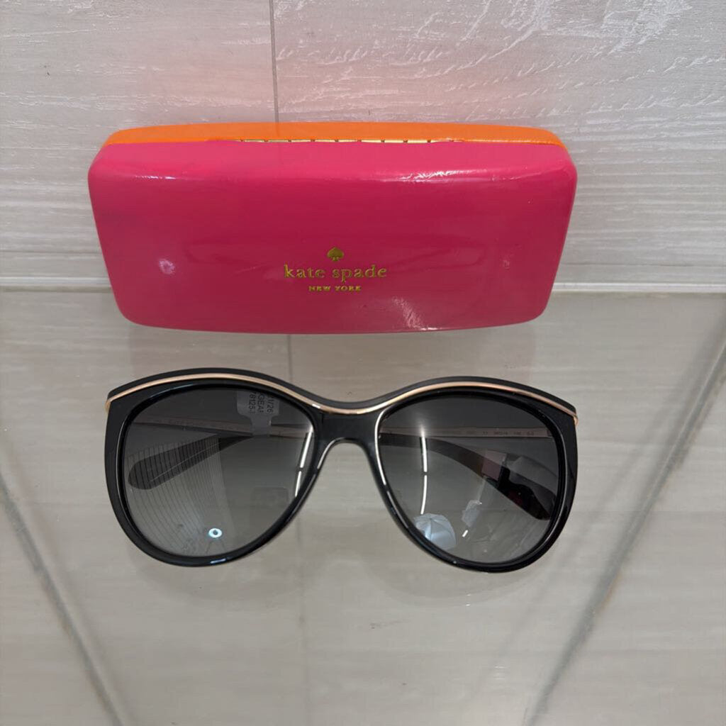 Kate Spade Black Cat Eye Sunglasses