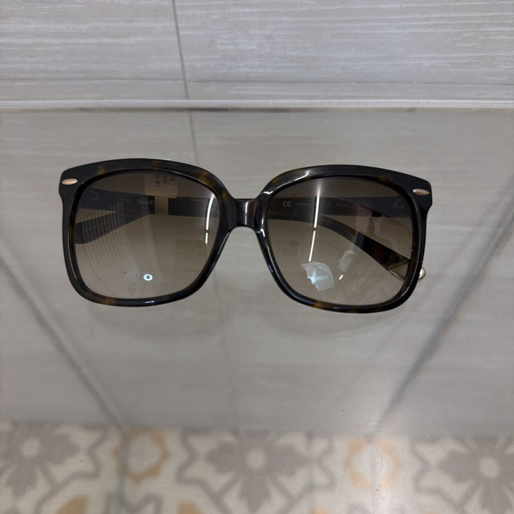 Juicy Couture Brown Tortoiseshell Gradient Lenses Sunglasses