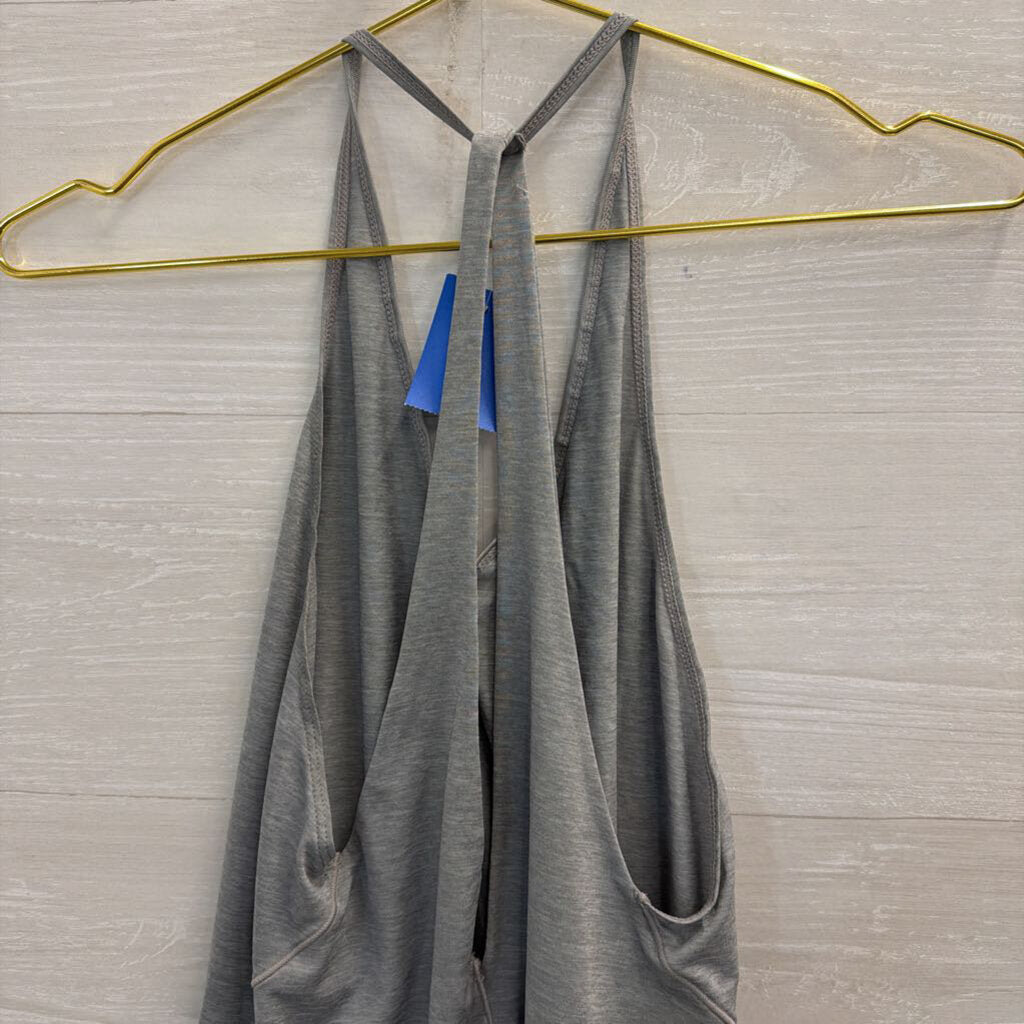 Grey Athletic Tank Top Small