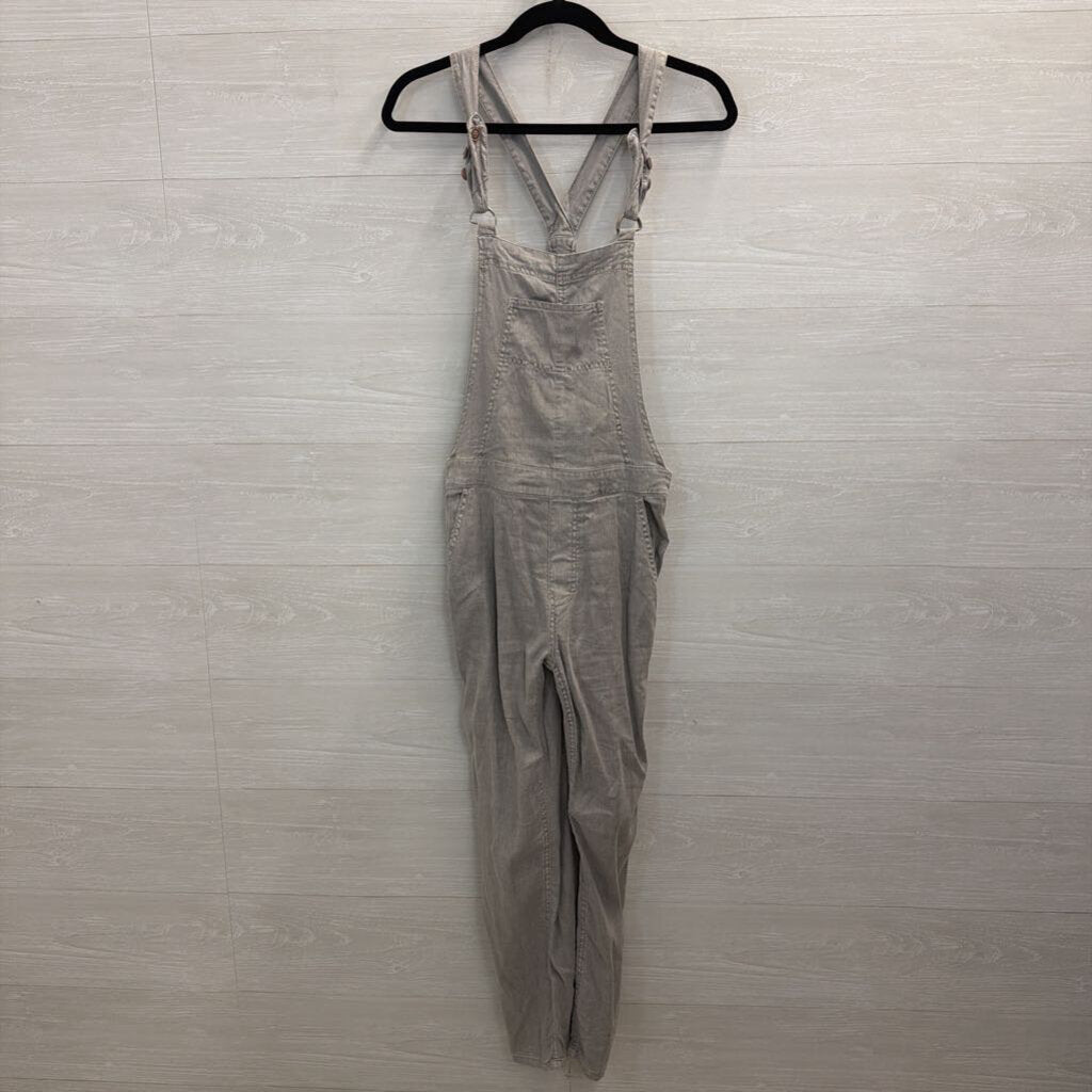 Level 99 Grey Overall Jumpsuit Extra Small