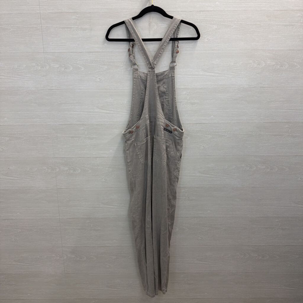 Level 99 Grey Overall Jumpsuit Extra Small