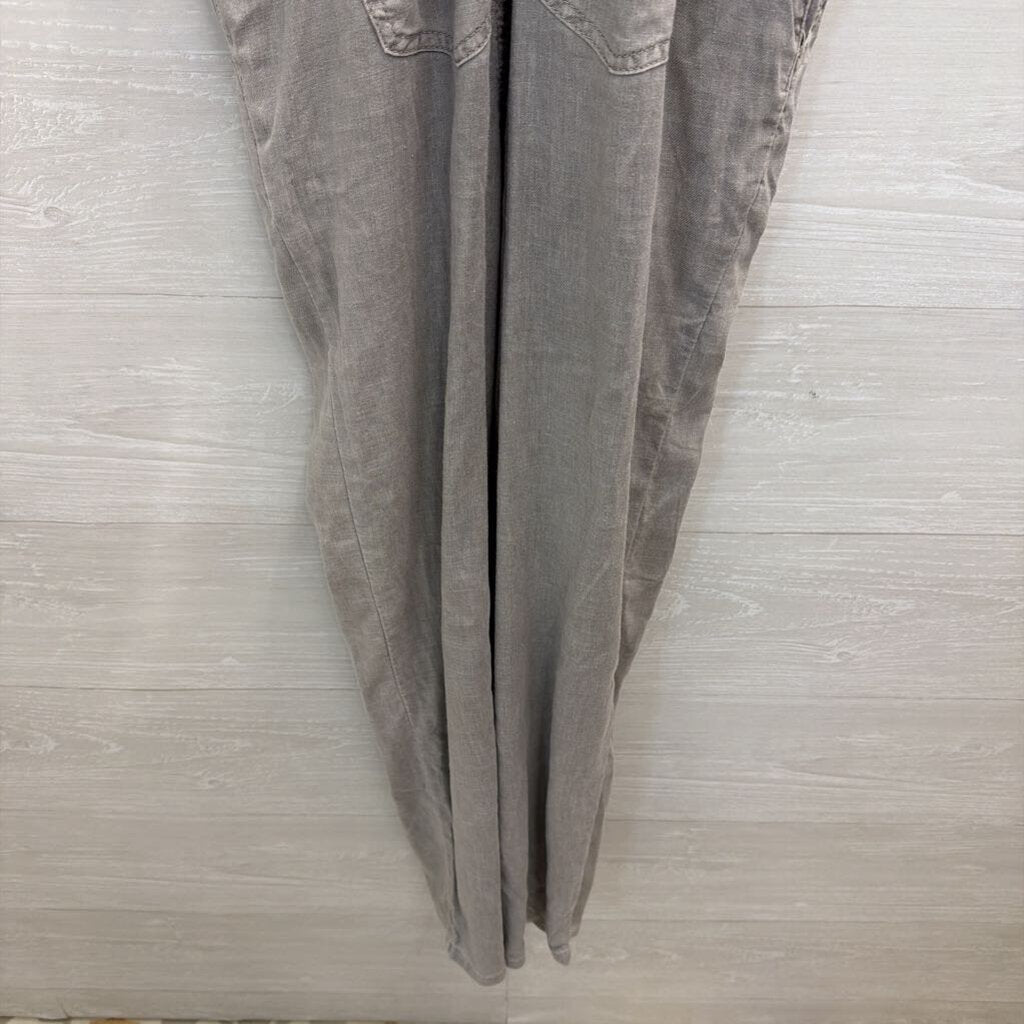 Level 99 Grey Overall Jumpsuit Extra Small