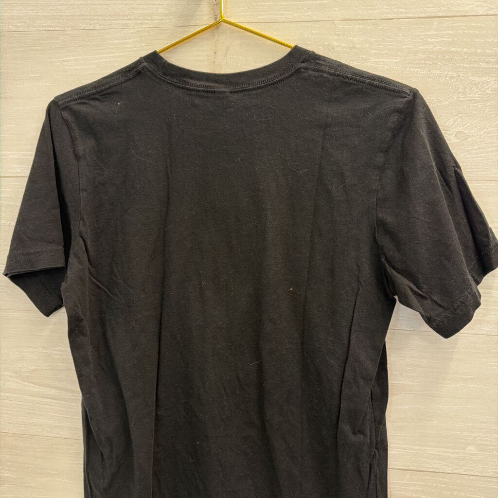 Canvas Black Burial Beer Co Short Sleeve Graphic Tee Medium