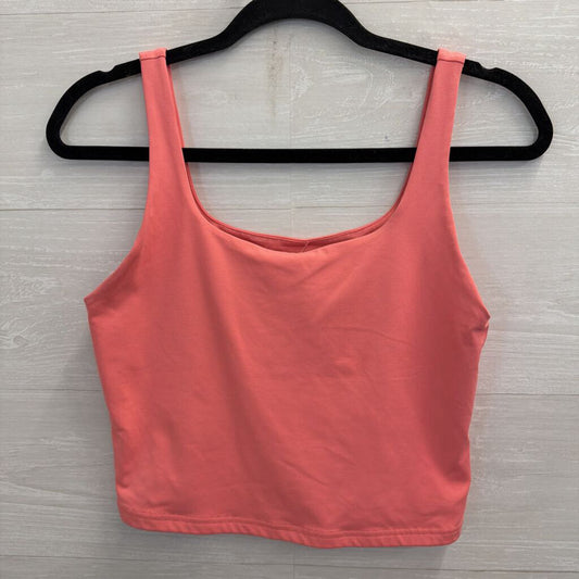 Reoria Salmon Cropped Tank Top Medium