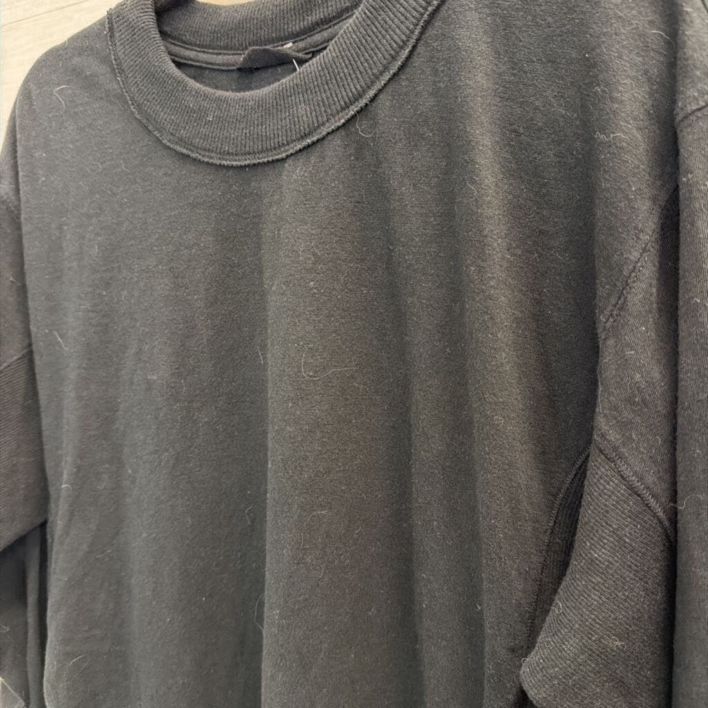 Aerie Black Long Sleeve Top Small
