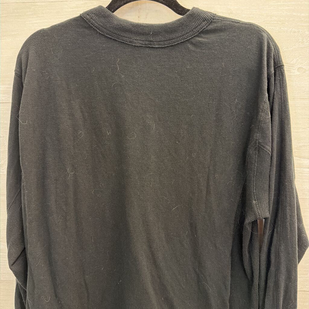 Aerie Black Long Sleeve Top Small