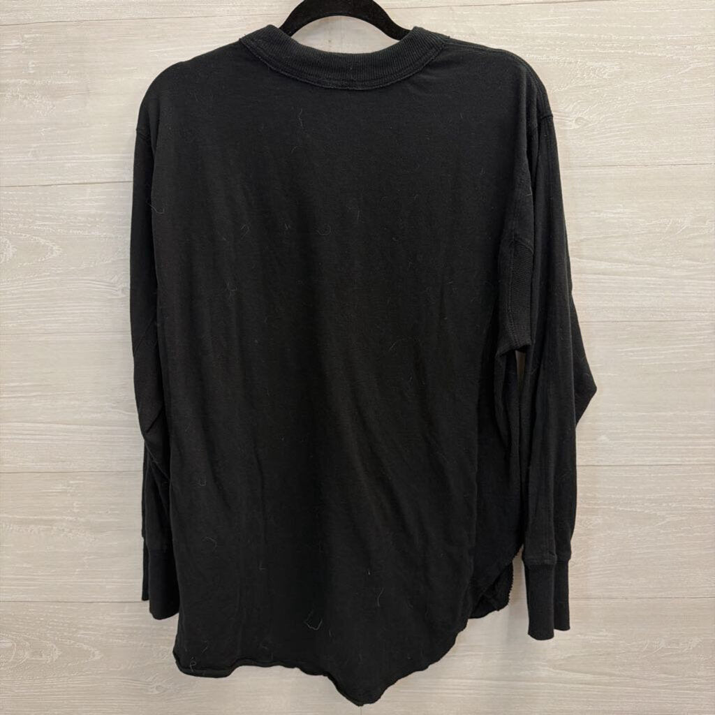 Aerie Black Long Sleeve Top Small