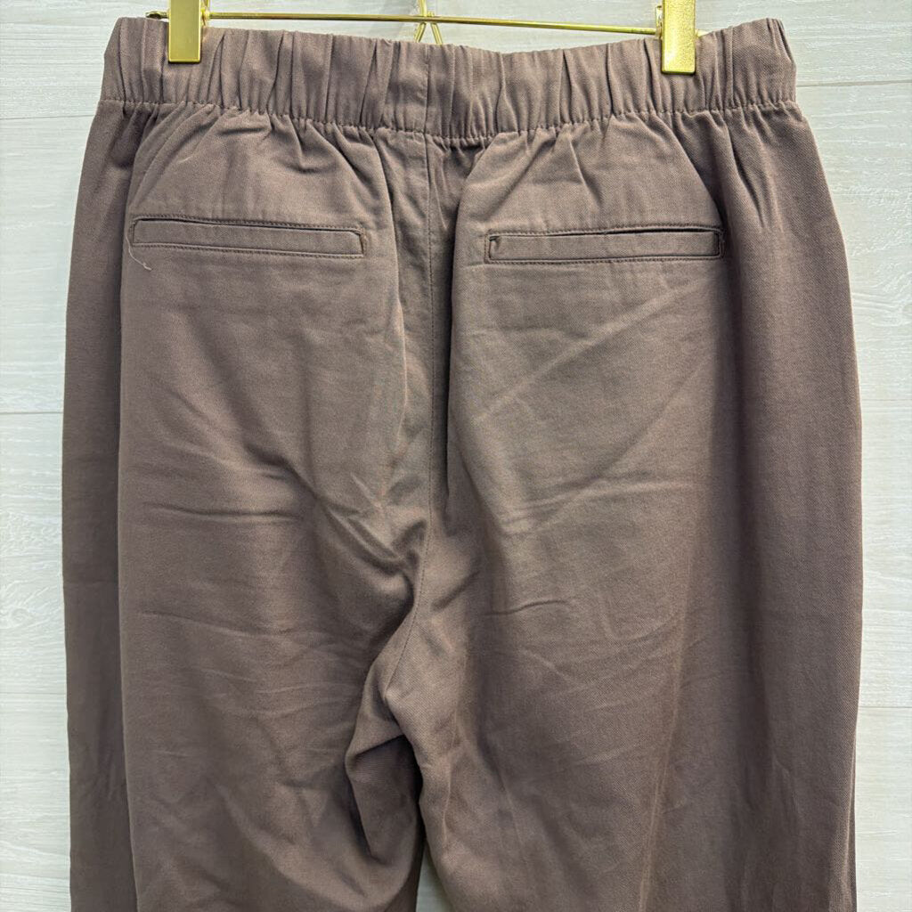 Gap Purple Wide Leg Pull On Easy Pants Small