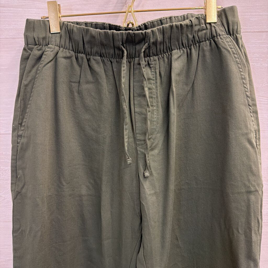 Gap Green Wide Leg Pull On Easy Pants Small