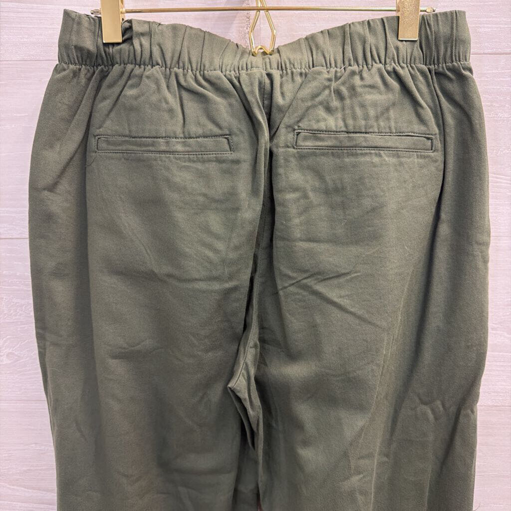 Gap Green Wide Leg Pull On Easy Pants Small