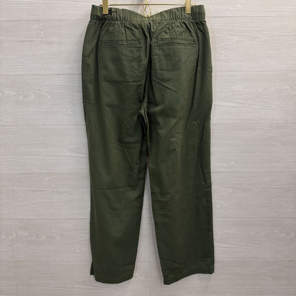 Gap Green Wide Leg Pull On Easy Pants Small