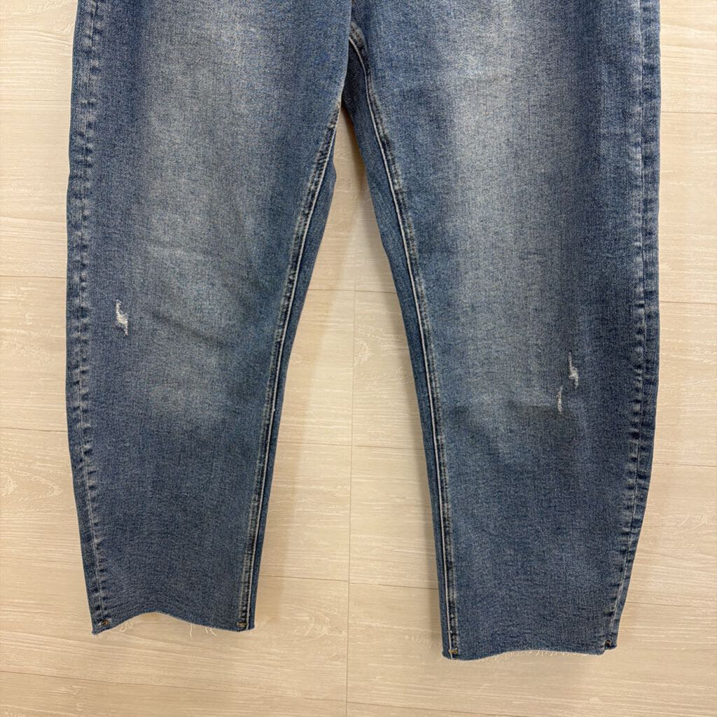 Lovervet Medium Wash Wide Leg Jeans 28