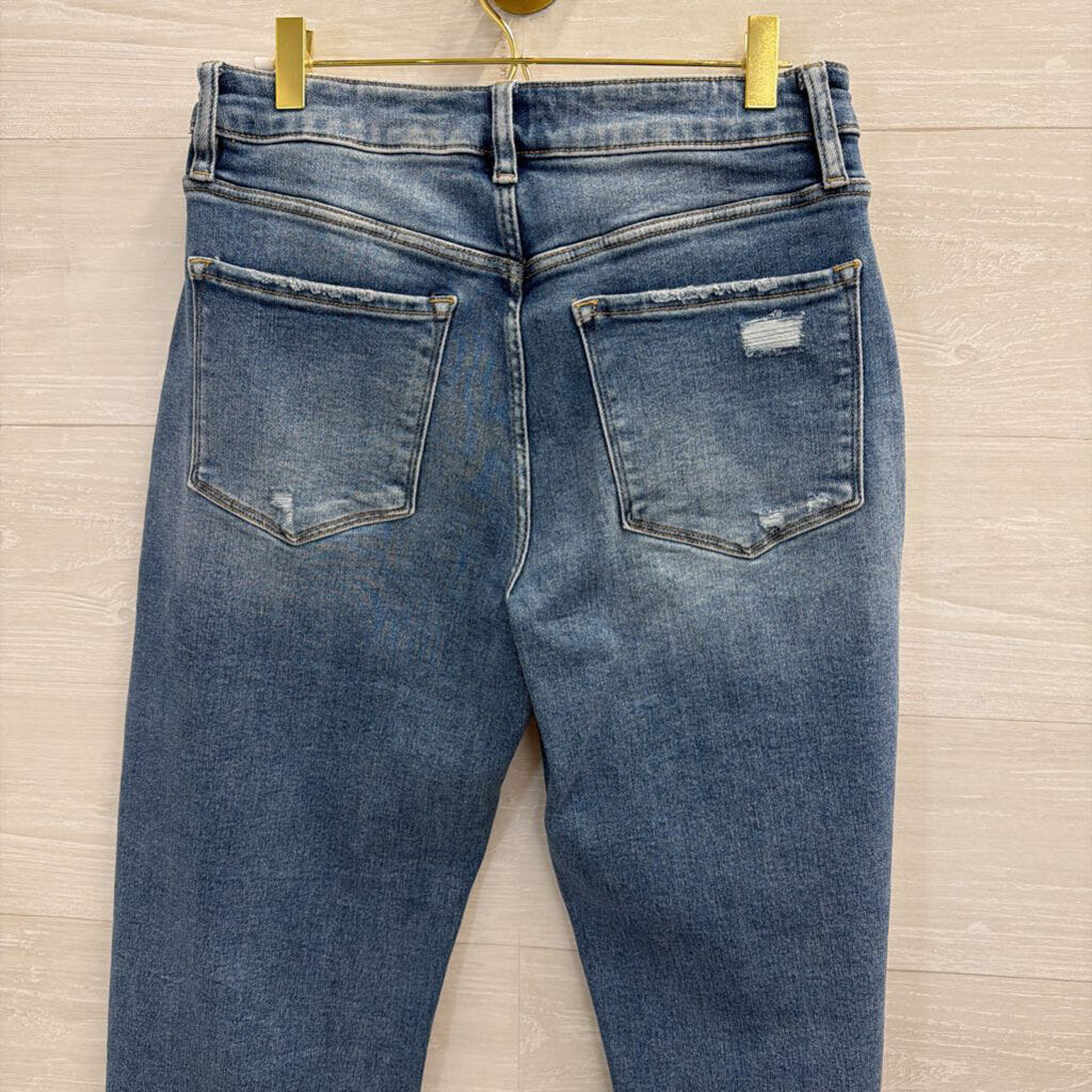 Lovervet Medium Wash Wide Leg Jeans 28