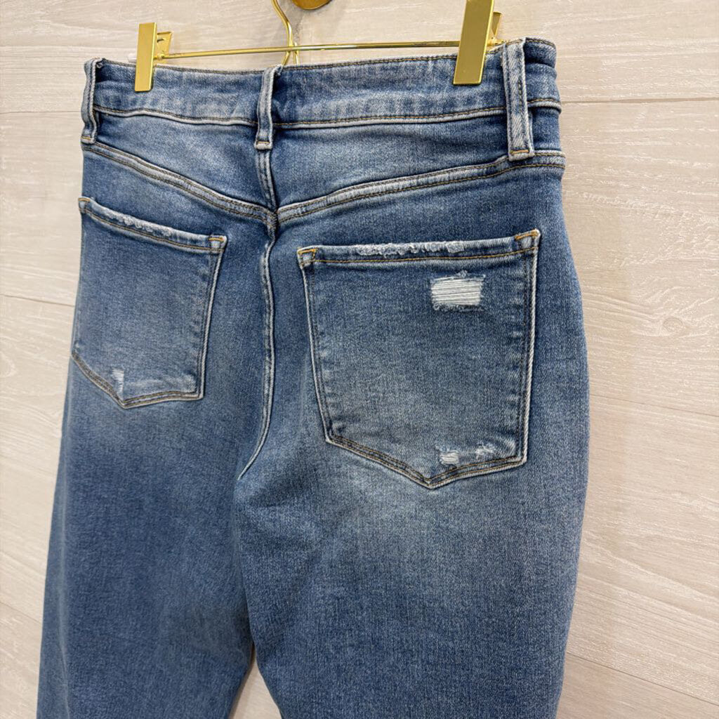 Lovervet Medium Wash Wide Leg Jeans 28