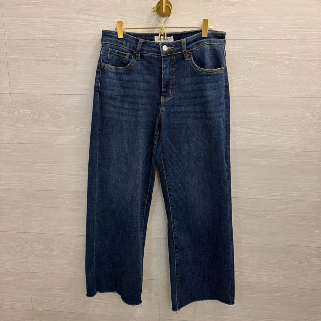 Lovervet Dark Wash Wide Leg Jeans 28