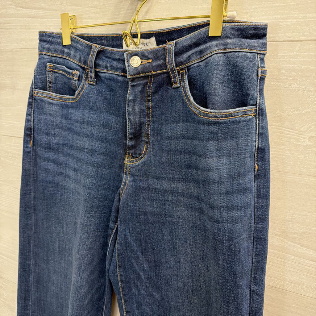 Lovervet Dark Wash Wide Leg Jeans 28