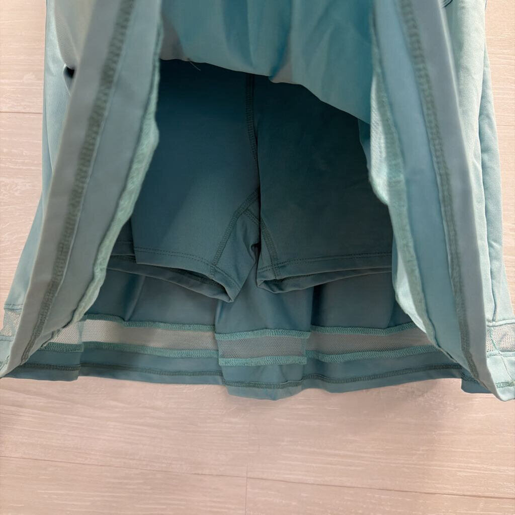 Lucky In Love Blue Athletic Skort Small