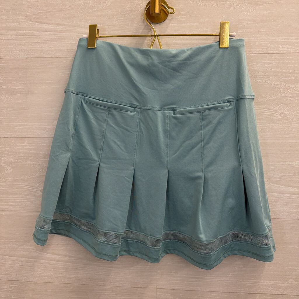 Lucky In Love Blue Athletic Skort Small