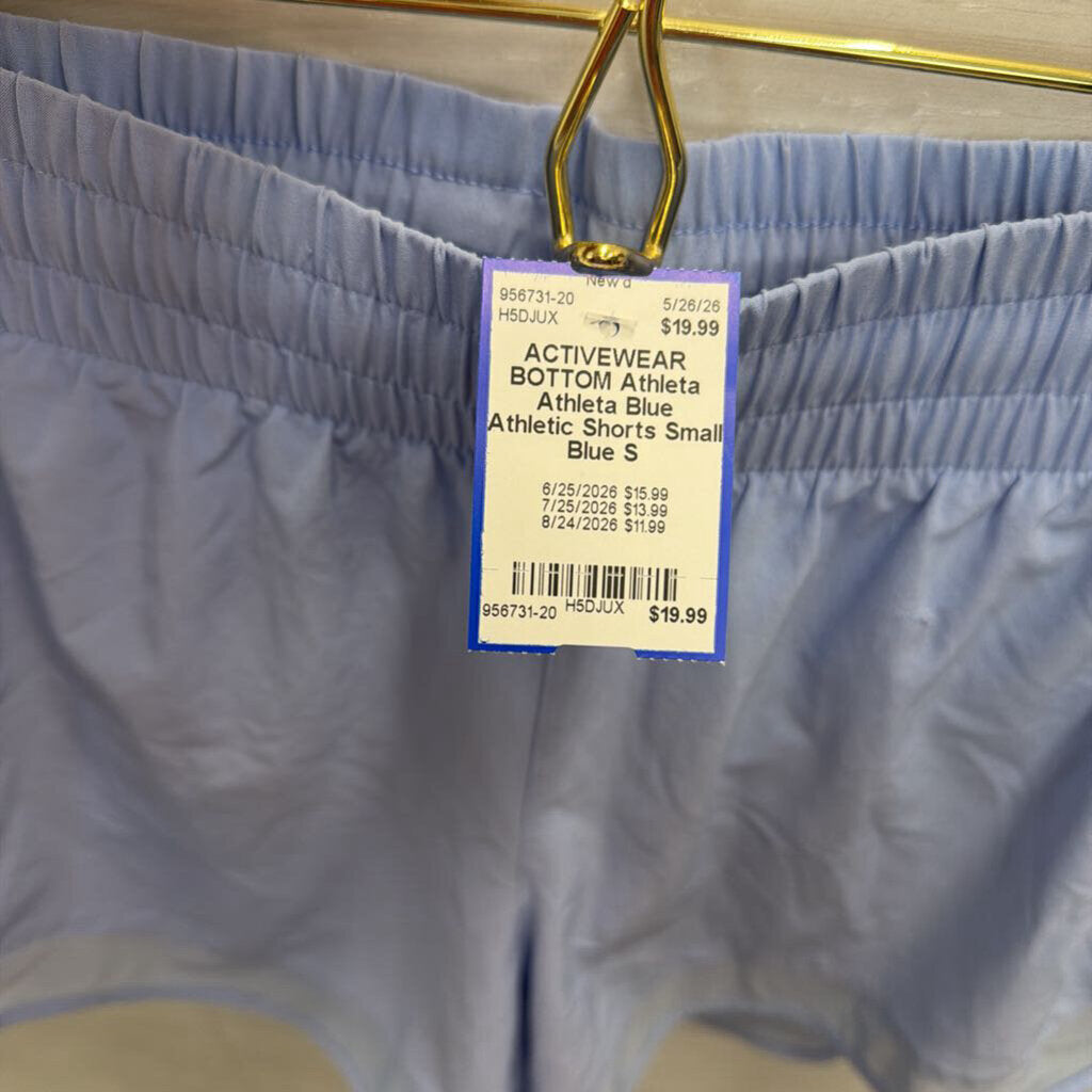 Athleta Blue Athletic Shorts Small
