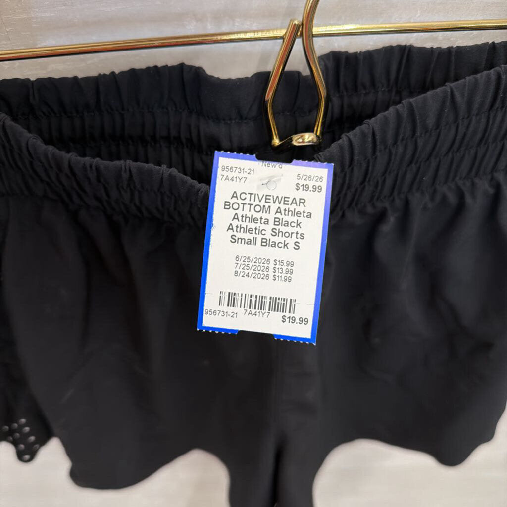 Athleta Black Athletic Shorts Small