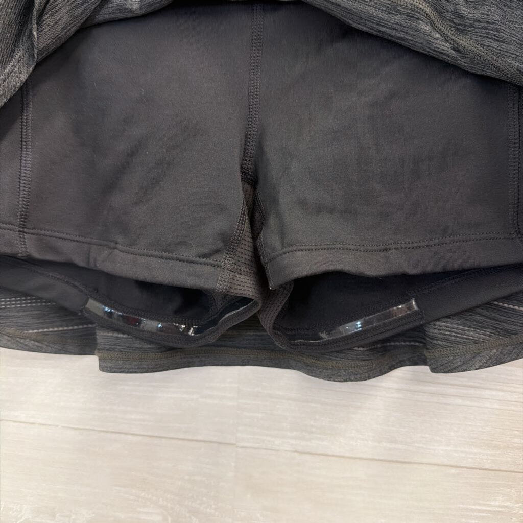 Athleta Grey Layered Skort Extra Small