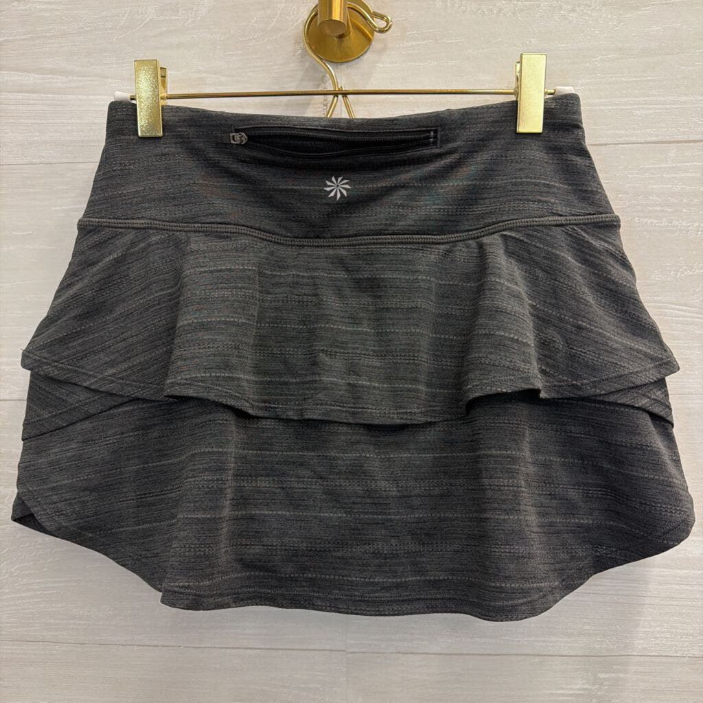 Athleta Grey Layered Skort Extra Small