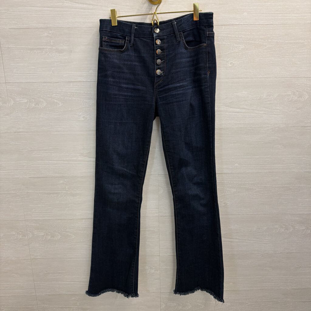 Sam Edelman Dark Wash The Stiletto Boot Jeans 28