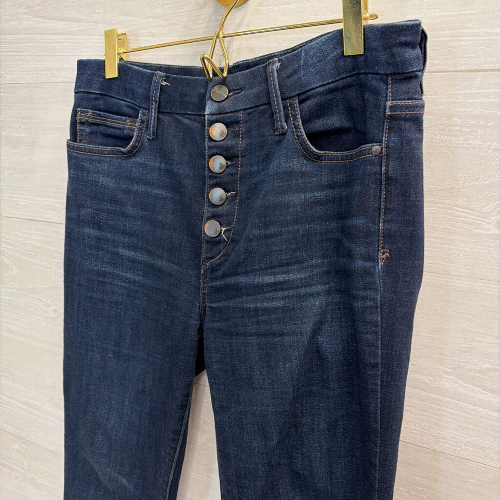 Sam Edelman Dark Wash The Stiletto Boot Jeans 28