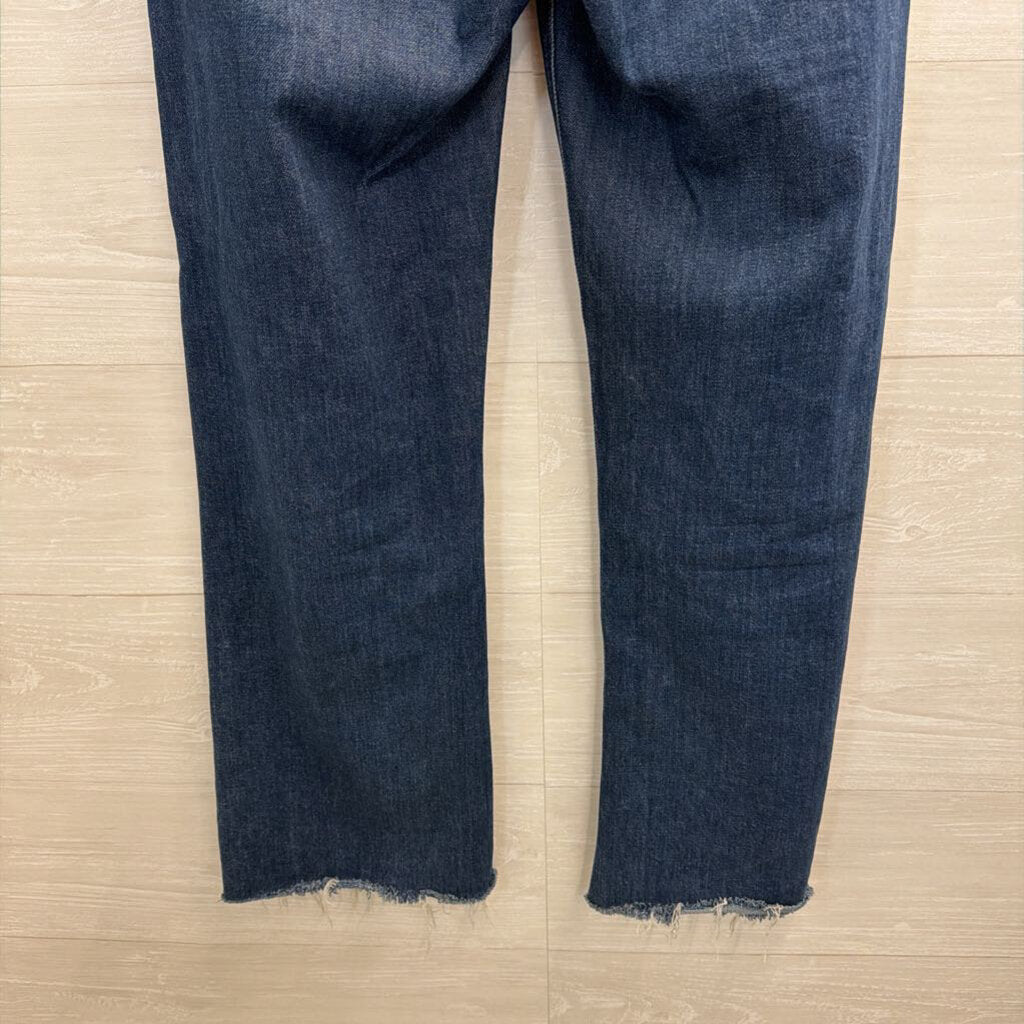 Paige Dark Wash Leenah Ankle Jeans 26