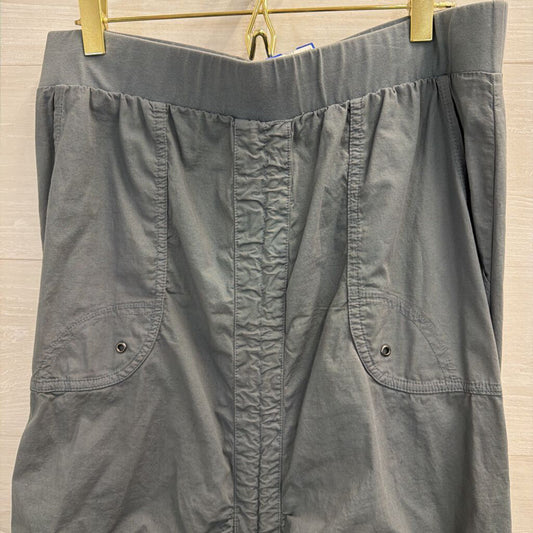 Wearables Green Cinch Front Maxi Skirt Medium