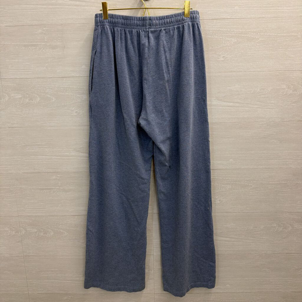 Brandy Melville Blue Wide Leg Pull On Sweatpants Small