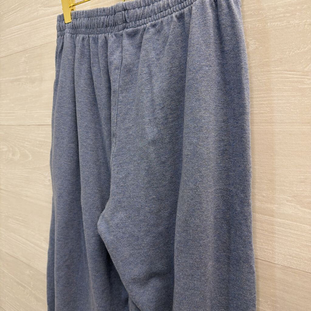 Brandy Melville Blue Wide Leg Pull On Sweatpants Small