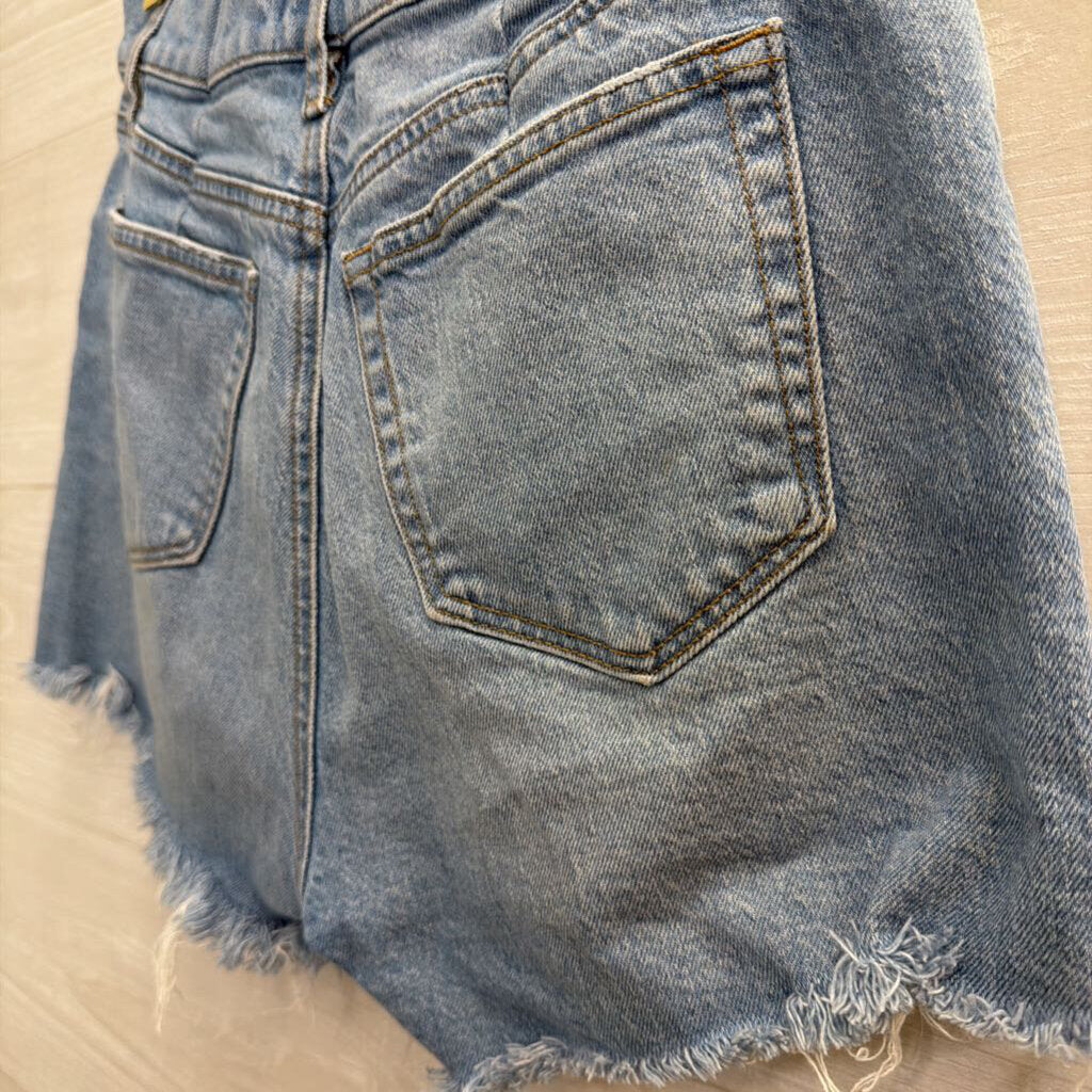 Loft Light Wash Cutoff Denim Shorts 25