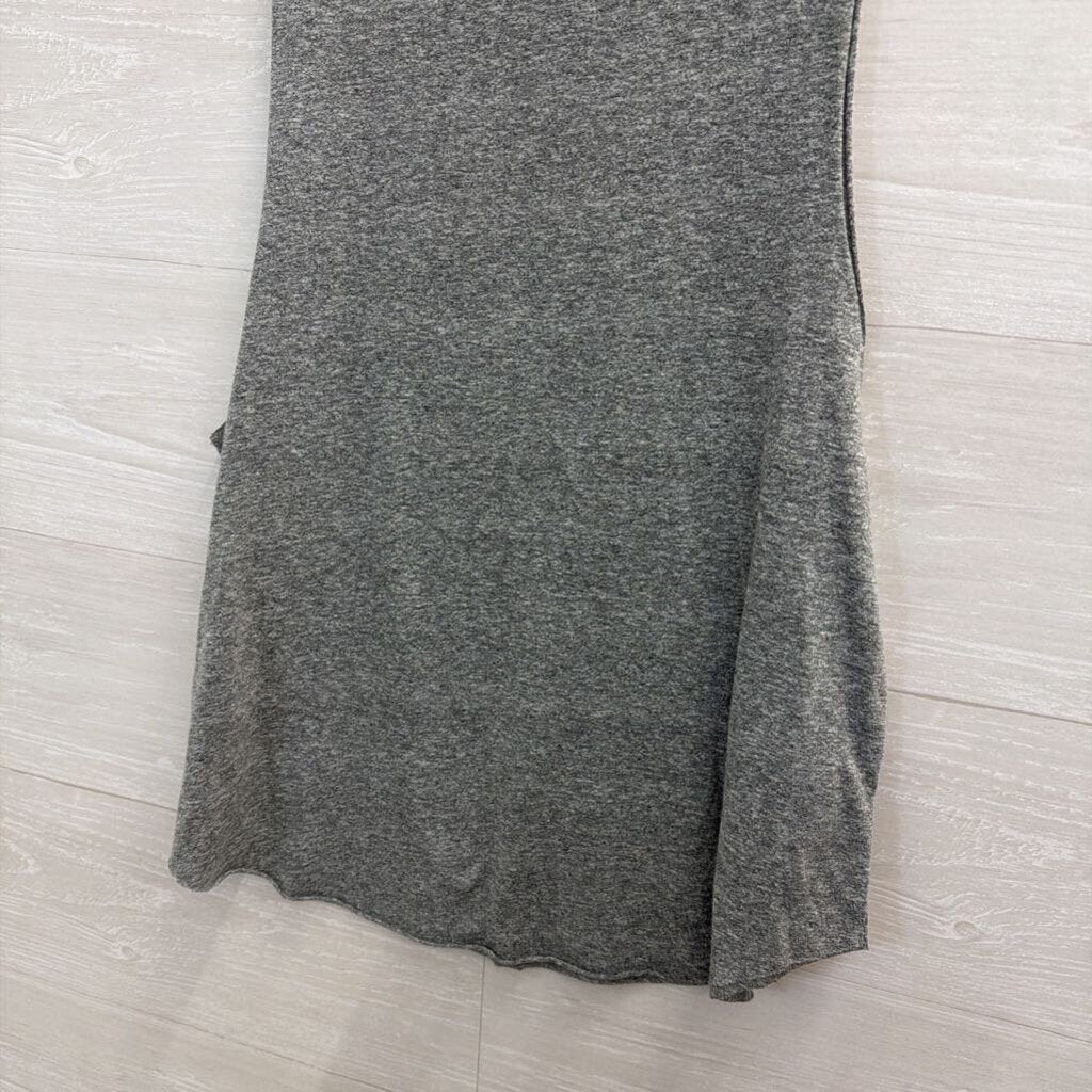 Project Social T Grey Print Tank Top Small