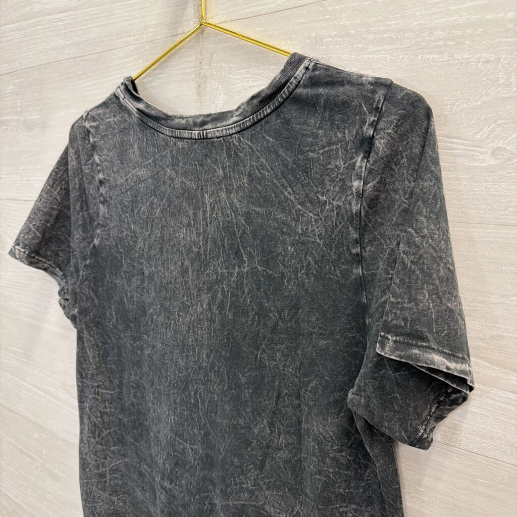 Grey/ Beige Kindness is Magic Short Sleeve Graphic Tee Large