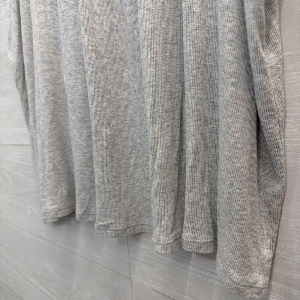 Athleta Soft Grey Slouchy Short Sleeve Top 1X