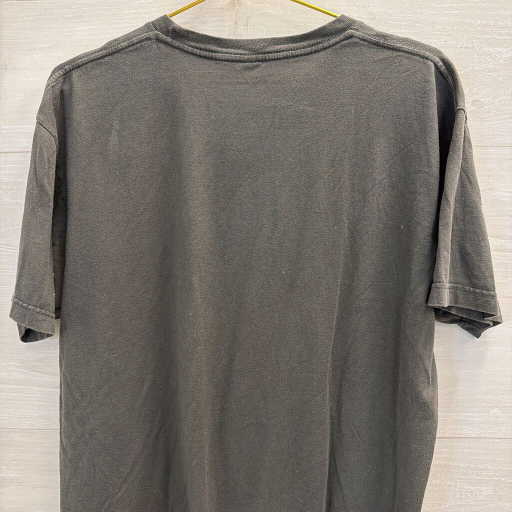 Grey/ Red Michelle Branch Short Sleeve Graphic Tee Large