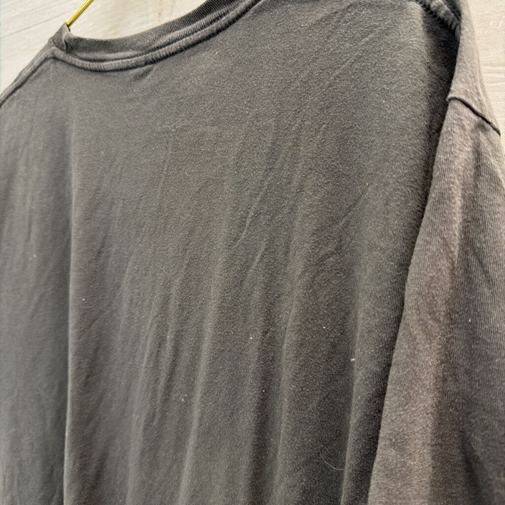 Grey/ Red Michelle Branch Short Sleeve Graphic Tee Large