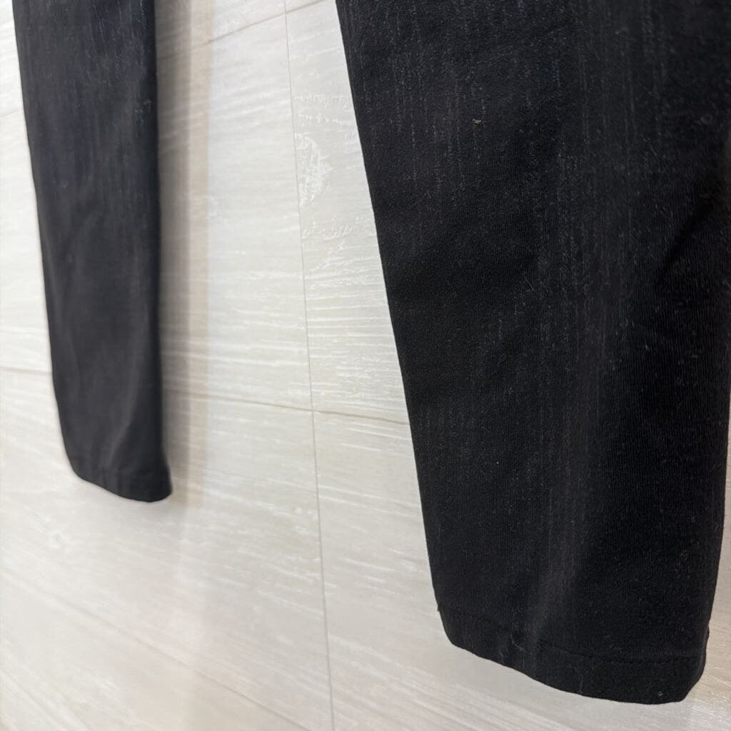 Athleta Black Print Cropped Leggings Small