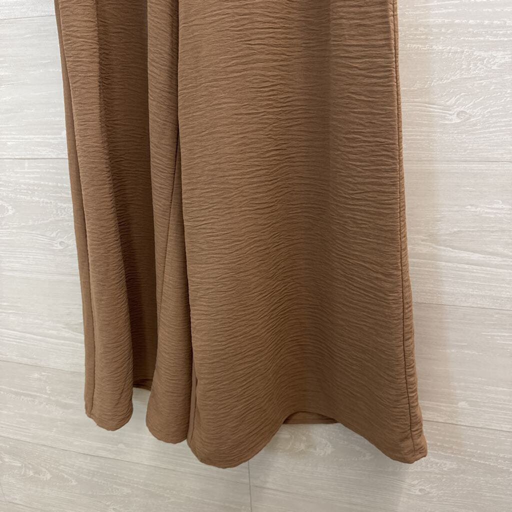 Altar'd State Brown Wide Leg Pull On Pants Extra Small
