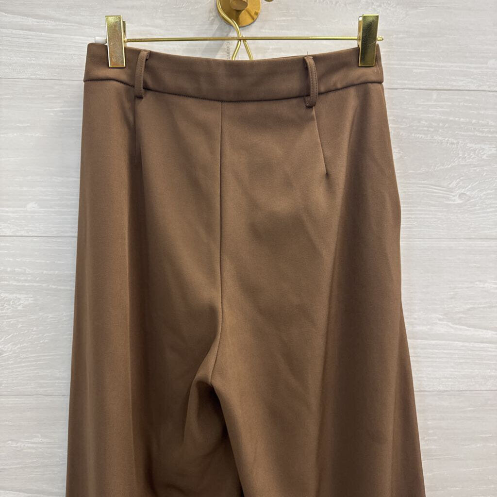 Princess Polly Brown Wide Leg Trouser Pants 2
