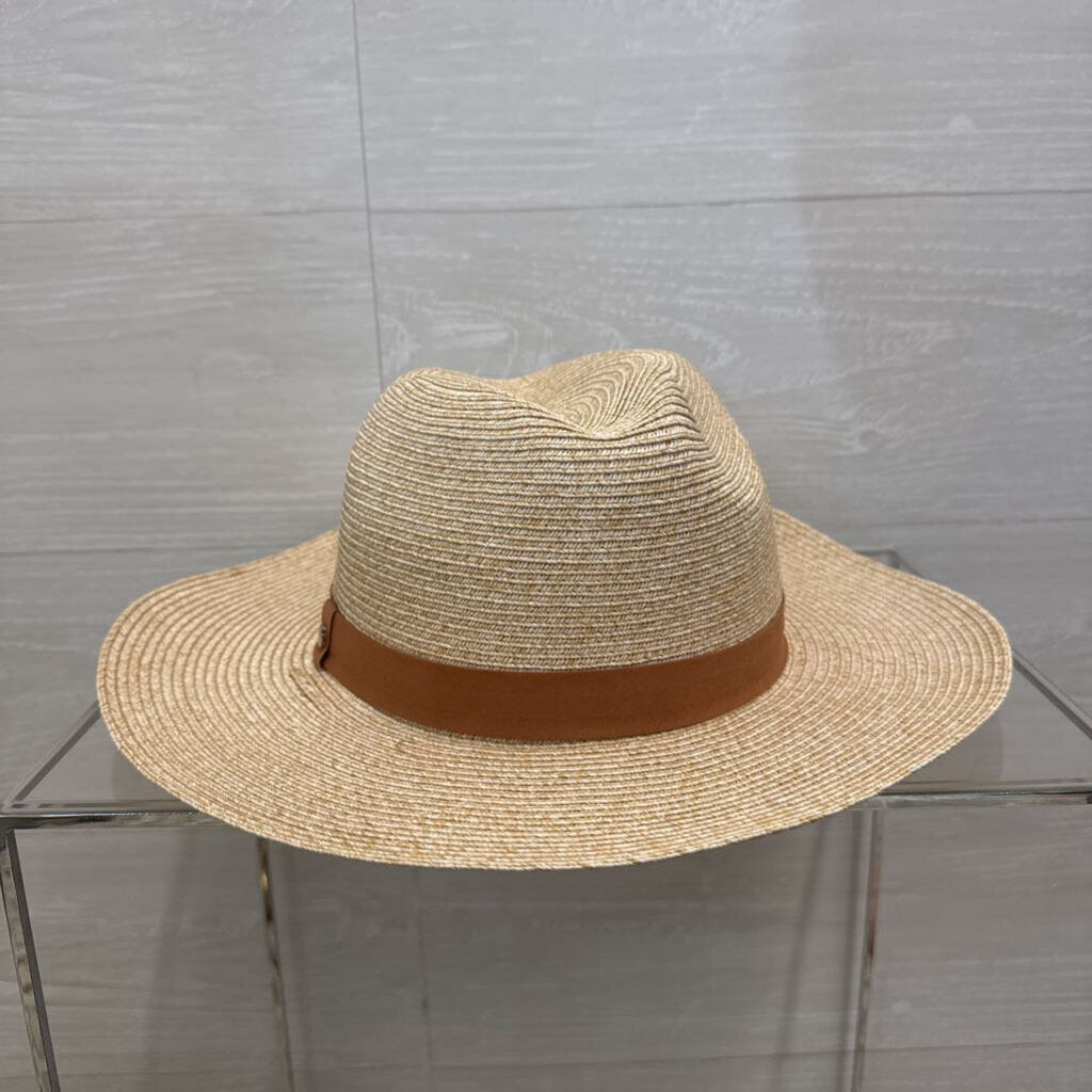 Nordstrom Brown Straw Panama Hat